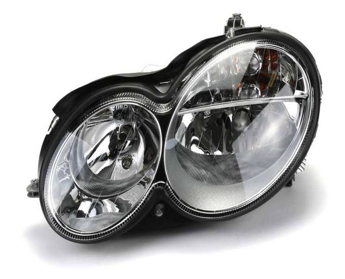 Mercedes Headlight Assembly - Driver Side (Halogen) 2098200561 - Hella 007988351